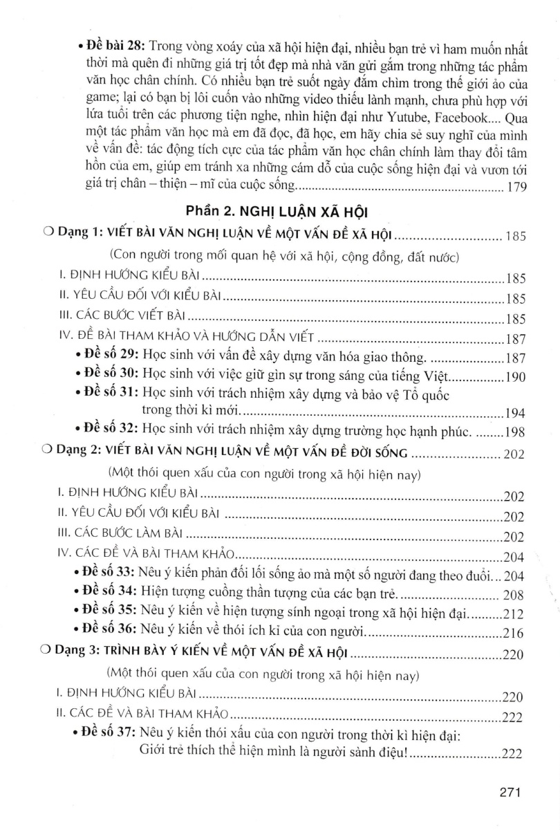 HƯỚNG DẪN VIẾT, NÓI VÀ NGHE CÁC DẠNG VĂN LỚP 8 - TẬP 2 (Dùng chung cho các bộ SGK hiện hành)